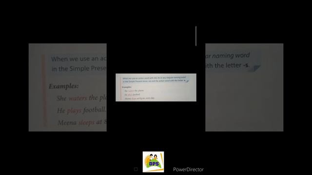 DPS Class 1 English Grammar Ch-11 Simple Present Tense Reading Date 30-1-2021 смотреть онлайн