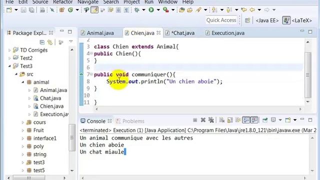 15 - L'annotation @Override en polymorphisme Java смотреть онлайн
