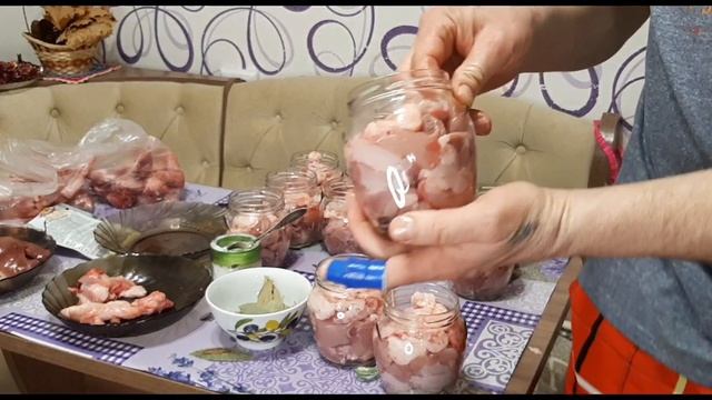 Домашняя тушёнка в Автоклаве Булат 20л.Рецепт.Мой первый опыт.Сколько получилось банок из7.2кг.мяса смотреть онлайн