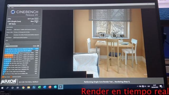AMD Ryzen 7 4800H y MSI Bravo15 A4DDR a prueba en Cinebench R20 (RESULTADOS IMPRESIONANTES) real смотреть онлайн