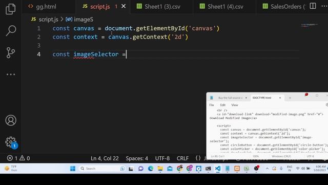 Javascript Canvas API Example to Draw Shapes on Selected Image File to Hide Faces in Browser смотреть онлайн