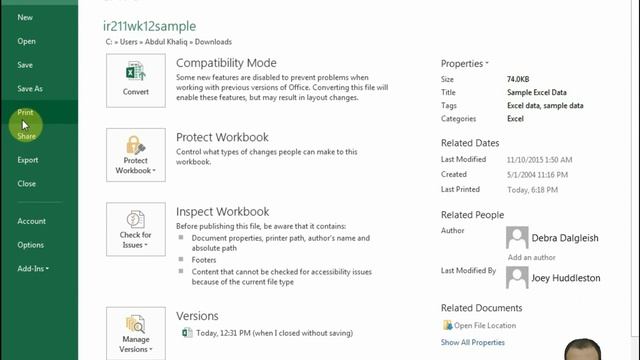 How To Convert Excel to PDF | Print excel file | Page size problem in excel | Guider Abdul Khaliq смотреть онлайн