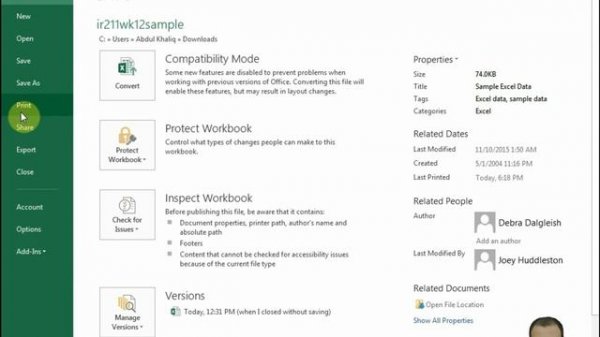 How To Convert Excel to PDF | Print excel file | Page size problem in excel | Guider Abdul Khaliq