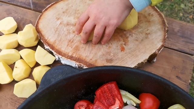 Что приготовить на природе. Роскошная басма из курицы смотреть онлайн
