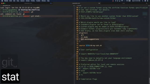 Productive MacOS Terminal Setup with Vim, Iterm2, and Oh My Zsh смотреть онлайн