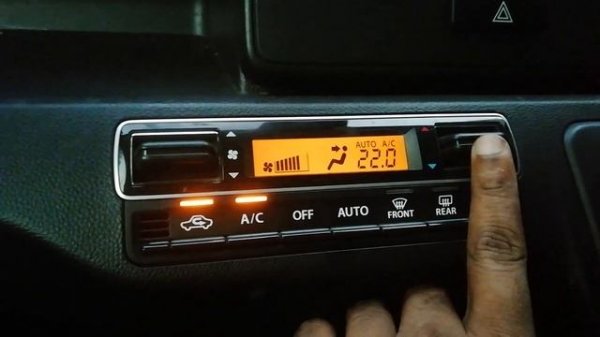 WagonR Auto AC mode (Auto Climate Control) | Explain in Sinhala