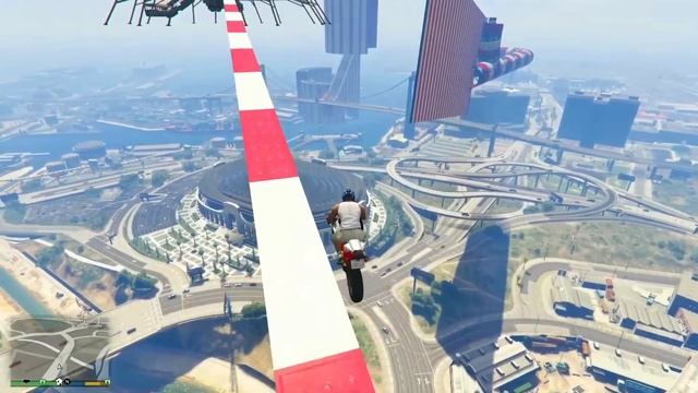 OGGY & JACK VS FRANKLIN & SHINCHAN BIKE PARKOUR CHALLENGE IN (GTA 5 MODS) смотреть онлайн