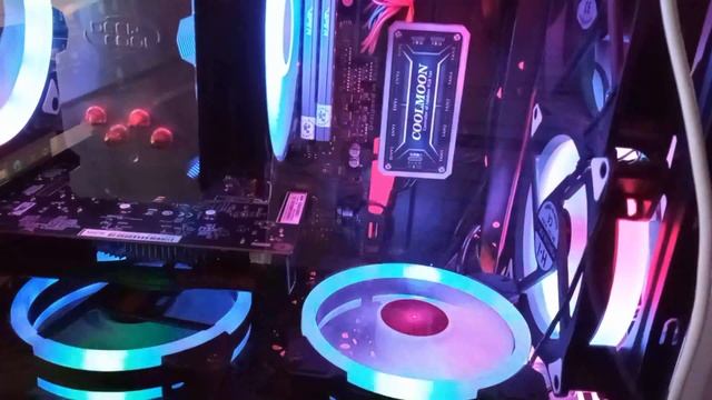 Fan RGB Controller Coolmoon RGB Fan Case смотреть онлайн