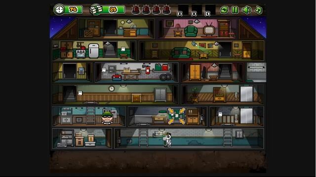 Bob the Robber 2 Walkthrough, Level 1 смотреть онлайн