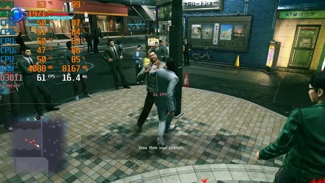 Yakuza Kiwami 2 GeForce GTX 1060 6GB + Intel Core i3-8100 3.60Ghz смотреть онлайн