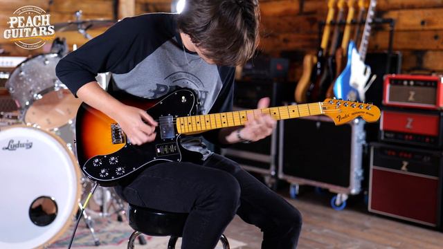 No Talking...Just Tones | Fender American Vintage II 1975 Telecaster Deluxe | 3-Colour Sunburst смотреть онлайн