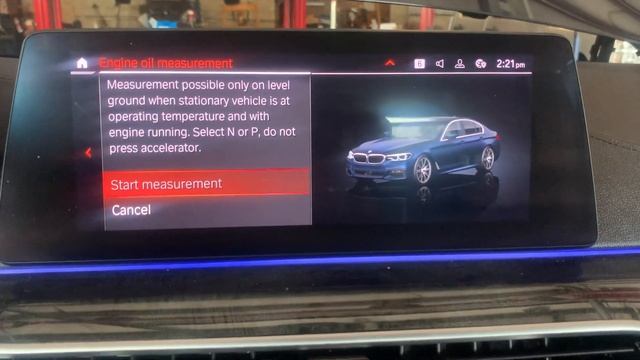 2020 BMW 530 Check Oil Level #diy #oilchange #nodipstick
