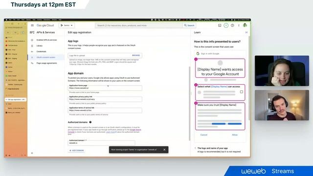 Add Google OAuth to your WeWeb project (using Xano) смотреть онлайн
