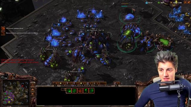 МИРОВОЙ РЕКОРД: Червь Нидуса поставили MEDOED и ZERGTV в StarCraft 2 смотреть онлайн