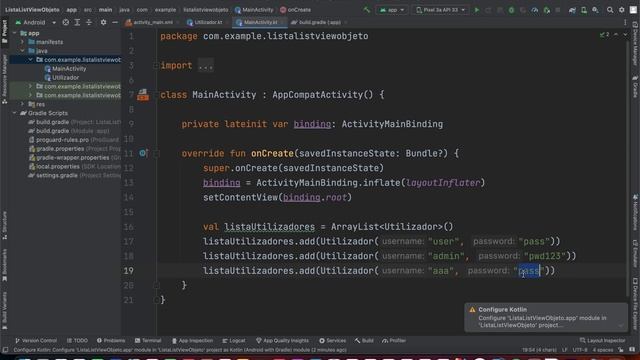 ANDROID com KOTLIN 2023 - #21 - CRUD Lista de Objetos com ListView (parte 1) смотреть онлайн
