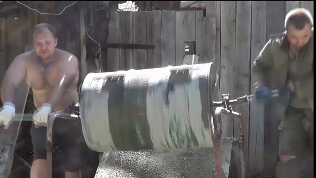 ручная бетономешалка своими руками заливка раствора смотреть онлайн