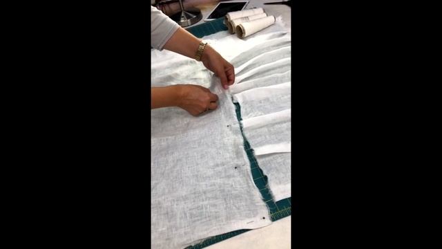 #fourchette blouse triskele Часть 2 Технический рисунок смотреть онлайн