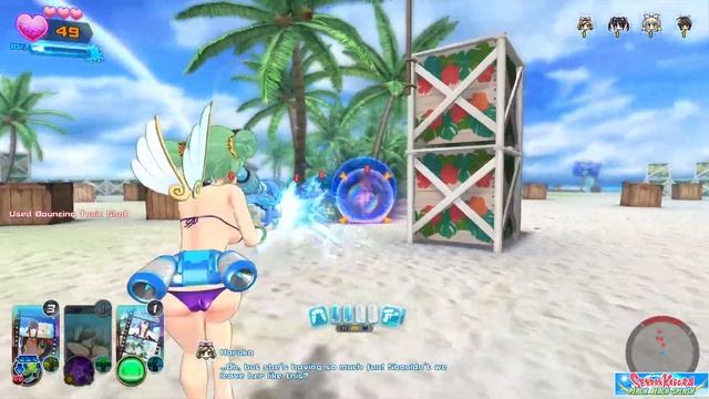 [4K] Senran Kagura PEACH BEACH SPLASH Hikage's Happy Samba & Hikage's Angry Samba ! (PS4 Pro) 60fps смотреть онлайн