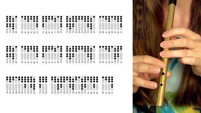 Leaving Uist | Tin Whistle Tutorial - Tabs, Music Score, Notes смотреть онлайн