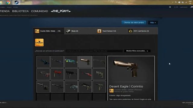 CS GO Sorteo Desert Eagle Corintio смотреть онлайн