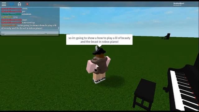 How to play beauty and the beast~Roblox Piano смотреть онлайн