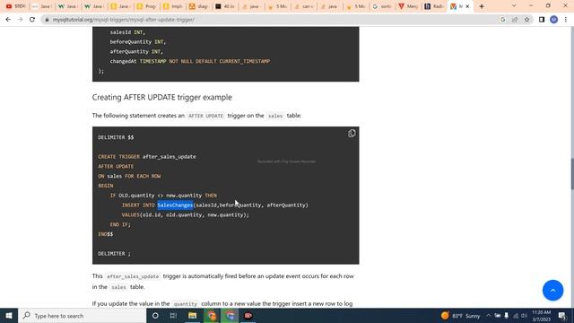 learn trigger using mysql in bangla (class 3) смотреть онлайн