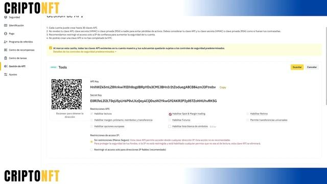 Como crear una API en Binance - Paso a Paso смотреть онлайн