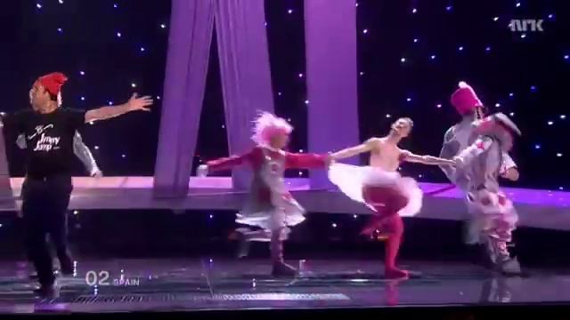 ESC: JIMMY JUMP CRASHES EUROVISION-STAGE смотреть онлайн