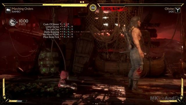 Mortal Kombat 11 Rambo Gameplay Klassic Tower Walkthrough MK11 (No Commentary) смотреть онлайн