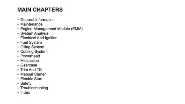 Evinrude E Tec 30HP (30 HP) Repair Manual DOWNLOAD’ смотреть онлайн