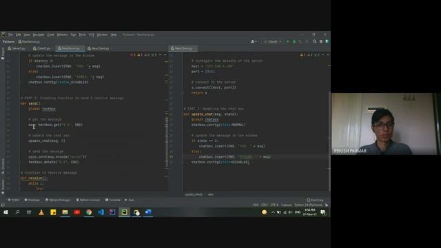 Socket Programming in Python in Just 5 Steps || With GUI смотреть онлайн