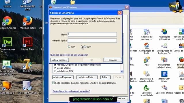 Servidor Web Caseiro - Parte 7 - Liberando Porta de acesso - Java ee - 085 смотреть онлайн
