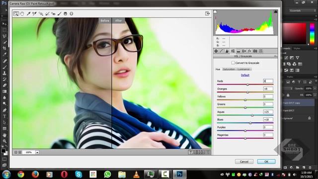 Oil Paint Expert Retouch Photoshop CC 2015 Tutorial | One Shoot Production TV смотреть онлайн