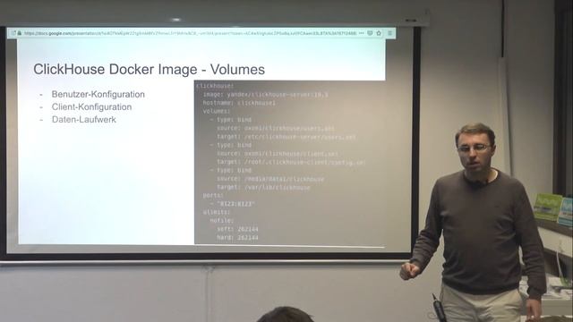 Think Tank: Rollout von ClickHouse mit Hilfe von Docker - presented by Jonas Genannt (scireum) смотреть онлайн