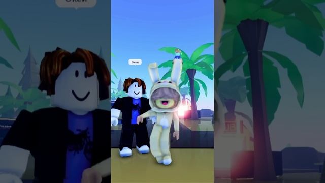 Кто эта девушка на пальме? ?? #коржик #роблокс #roblox смотреть онлайн