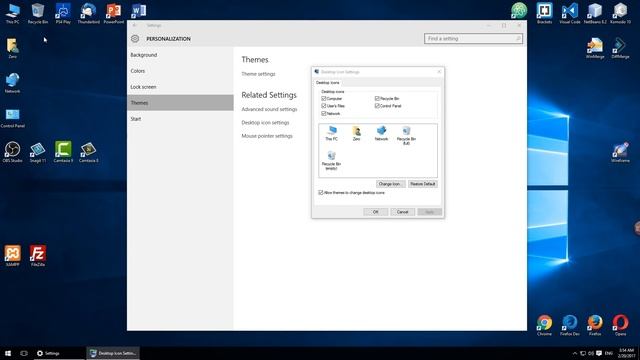 Windows 10 Tricks in Arabic - Show Desktop Icons & Get Windows Version смотреть онлайн