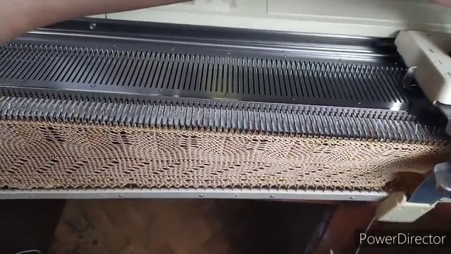 Ажурная майка на любой вязальной машине смотреть онлайн