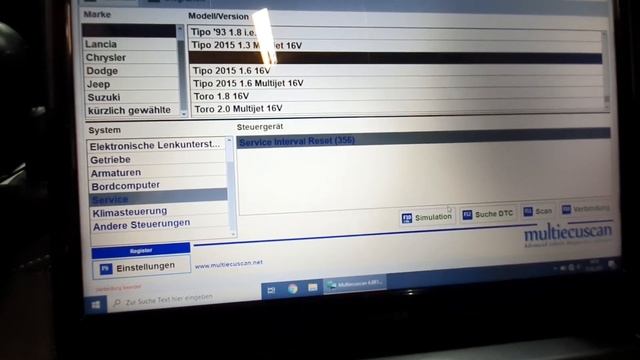 Fiat Tipo 356 1.4 Service zurücksetzen смотреть онлайн