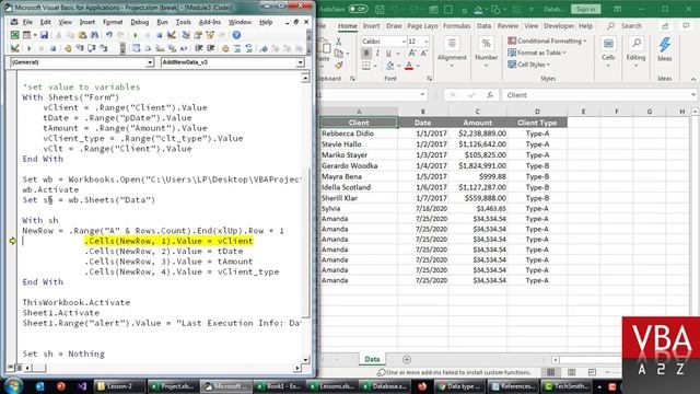 VBA Programming e-course with Real-Life Projects - E02 смотреть онлайн