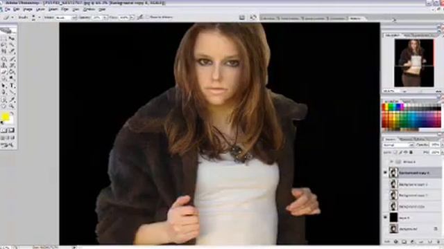 Photoshopping: Making cute girl cuter смотреть онлайн