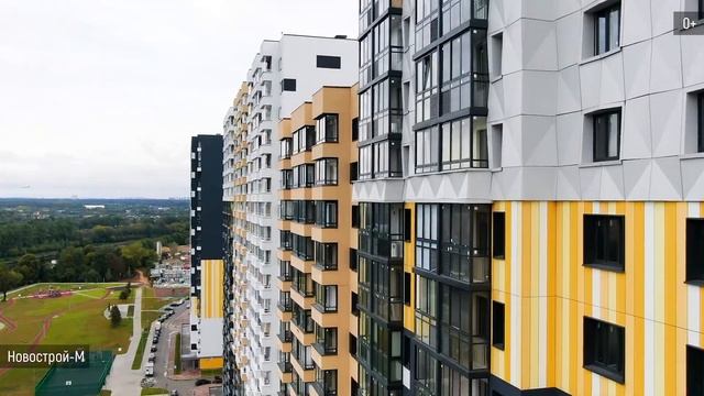 Обзор с воздуха ЖК «Бригантина» (аэросъемка: сентябрь 2021 г.) смотреть онлайн