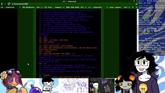 THE GENESIS FROG'S SICKNESS | HOMESTUCK Liveread (BLIND) | Act 5 Act 2 (part 15) смотреть онлайн
