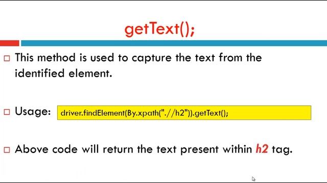 Selenium with Java 15 - WebElement interface all methods explained in detail with code examples смотреть онлайн