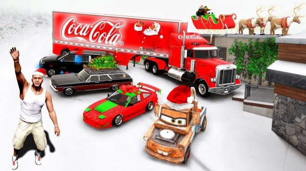 СОБРАЛ КОЛЛЕКЦИЮ НОВОГОДНИХ МАШИН В ГТА 5! БИТВА ВОРОВ ОБЗОР МОДА GTA 5 ОНЛАЙН! ГТА МОДЫ ИГРЫ