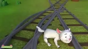 песенка паровоз по рельсам мчится