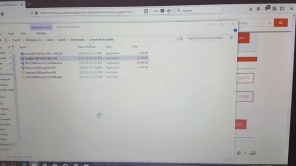 How to connect Canon ImageCLASS MF217W by cable and wireless to PC