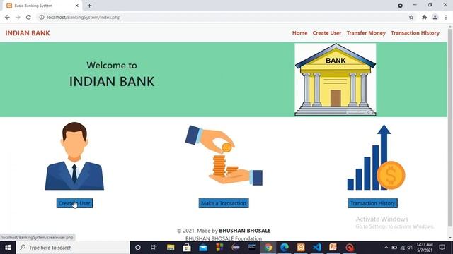 Basic Banking System|PHP|#GRIPMAY21#thesparksfoundation смотреть онлайн