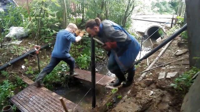 Как Построить у Себя на Участке Китайскую Стену#китайскаястена# #часть 1 смотреть онлайн