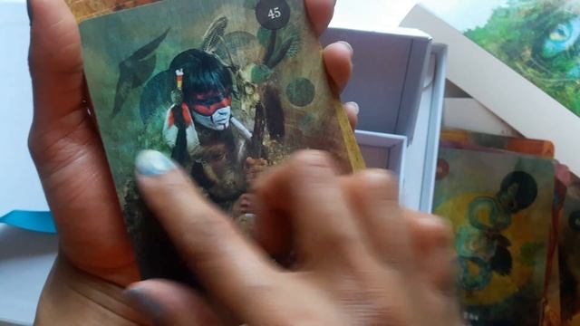 Unboxing Mystical Shaman Oracle Card Deck | Flip Through | White Noise смотреть онлайн
