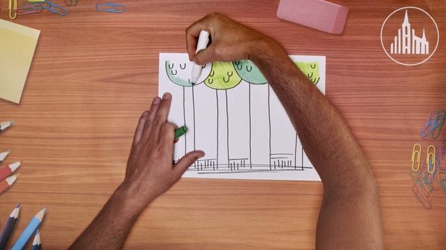 How to Draw the Sacred Grove | Come Draw With Me смотреть онлайн